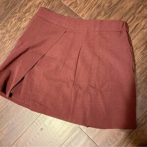 Elegant maroon Women's Skirt